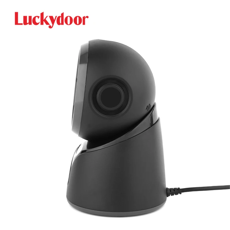 Luckdydoor L600 2d hands free дешевая цена настольный qr-код проводной usb сканер штрих-кодов для розничной торговли