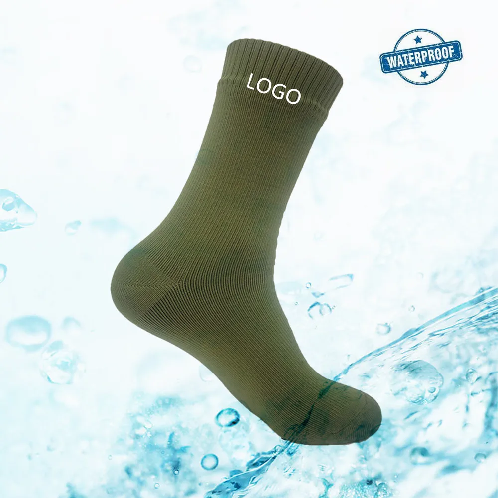 Waterproof Technology Socks Men Women Water proof Socks with Coolmax Lining for Wading Running Fishing Camping