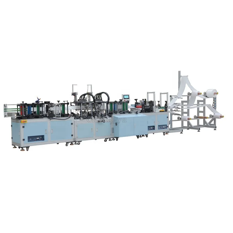 Fully Automatic Head Wear Folding KN95 Mask Making Machine