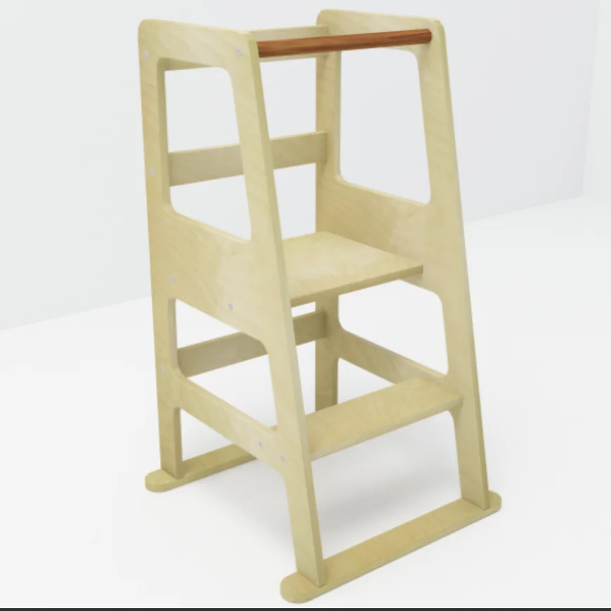 
Nashow LMLT-011 Kid Furniture Toddler Step Stool Learning Tower Kitchen Helper Montessori Tower 