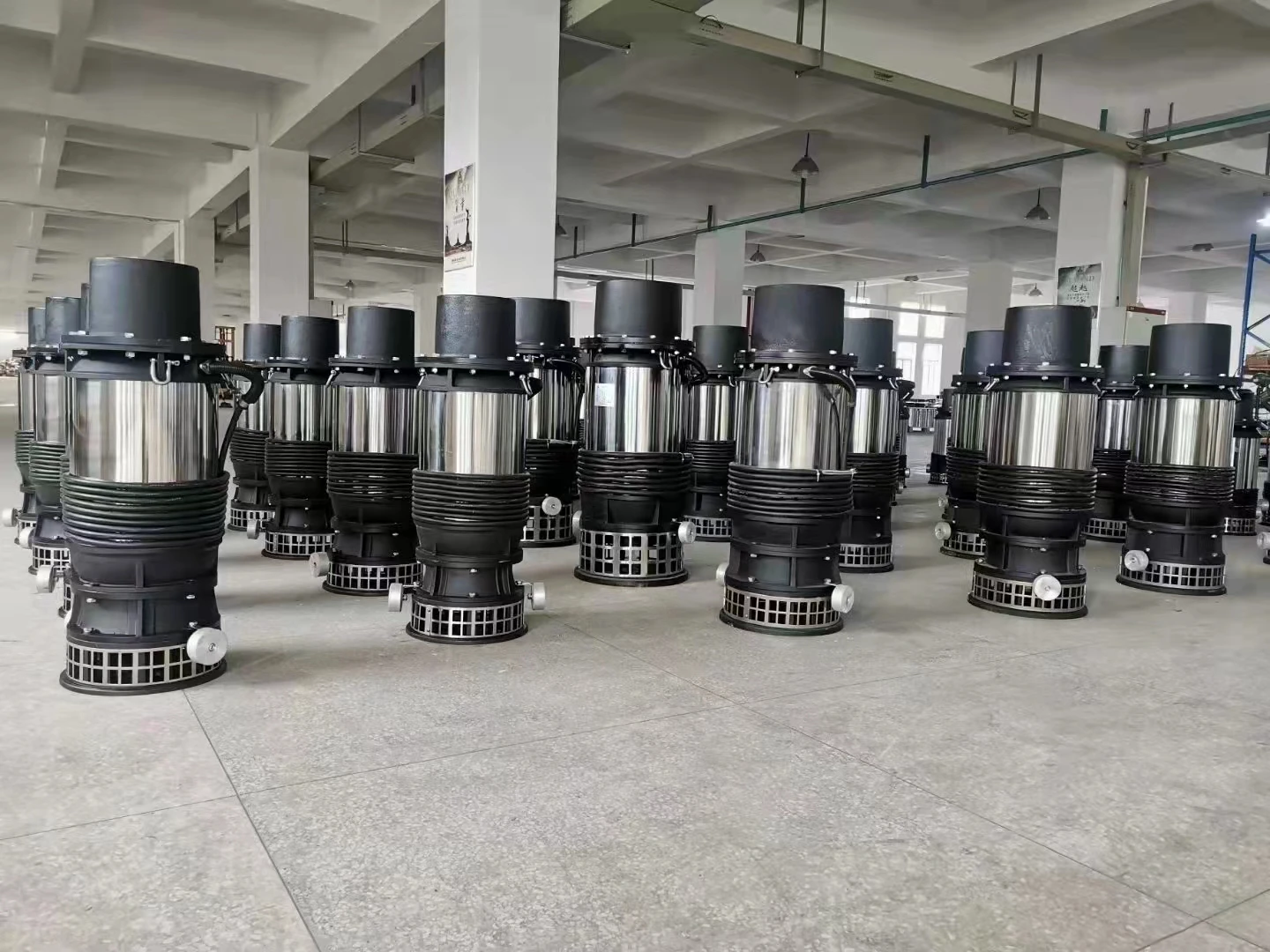 high efficiency large flow submersible water pump for fish shrimp 6-12 inch high volume submersible drain pump for landscape