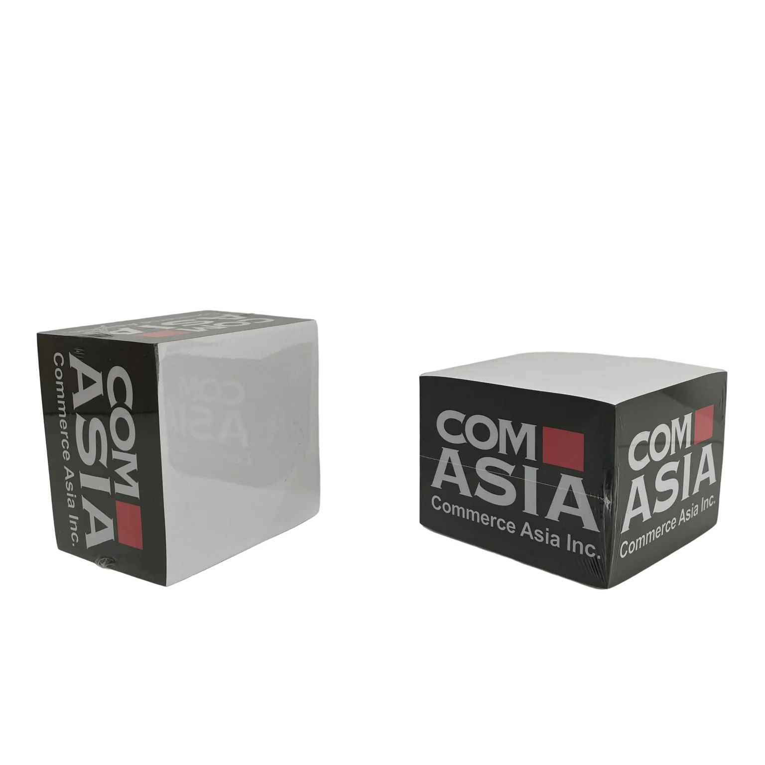 Custom sides printed company logo memo pad sticky paper note block