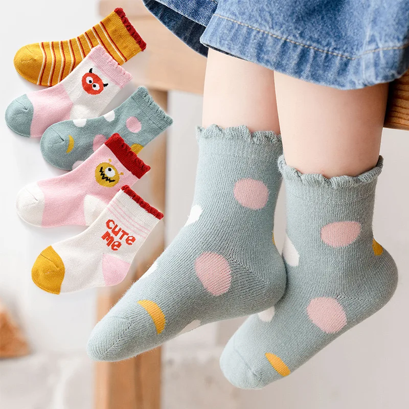Animal Cute Casual Comfortable Polyester Ankle Cartoon Winter Socks
