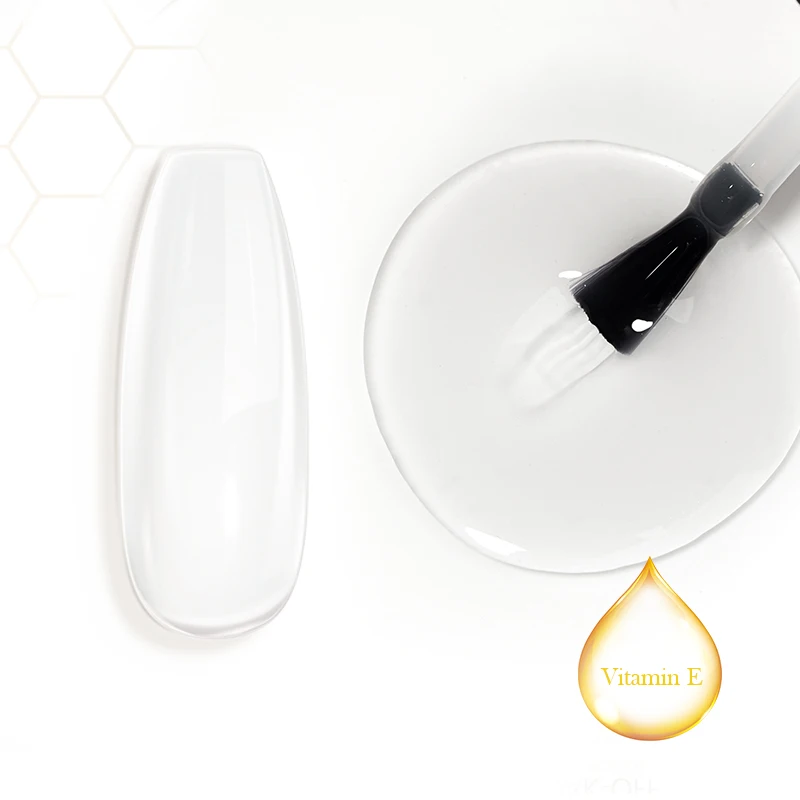 ICE NOVA Vitamin E Base Gel New Product Vitamin Rubber Base Gel Polish Customs Logo Base Coat