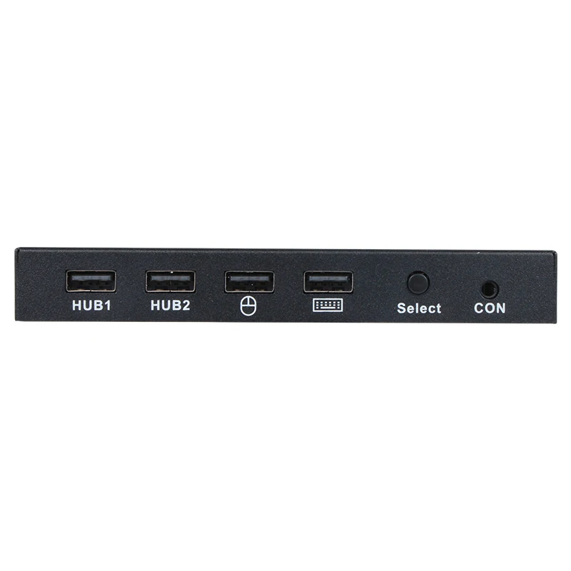 VCOM DP 1.2 USB 2.0 Input USB-AF*4 DP Button Output Metal 4K 60Hz 8K DP KVM Switch Support DVR Printer U Disks HUB Function EDID