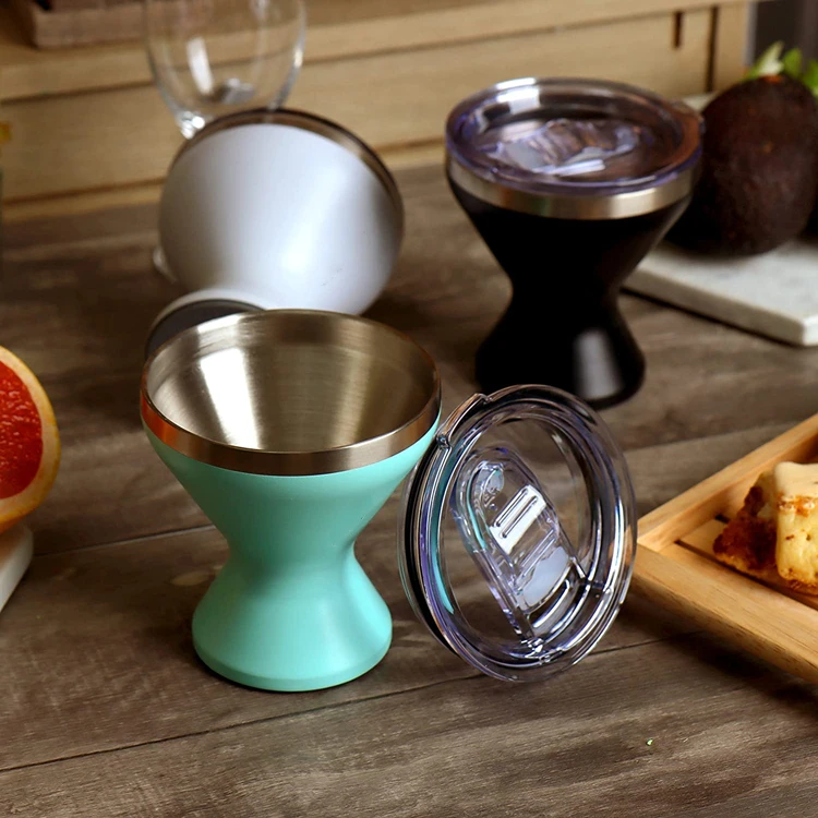 Well-designed Thermal Bottle Wine Gift Set Insulated Tumbler Apartment Usage 8oz Custom Mug