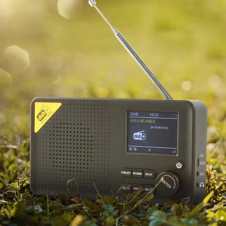 Pocket Mini Dab Receiver Radio Usb Mp3 Bt Wifi Internetet Am Fm Dab Digital Radio Portable Emergency Hand Crank Solar Dab Radio