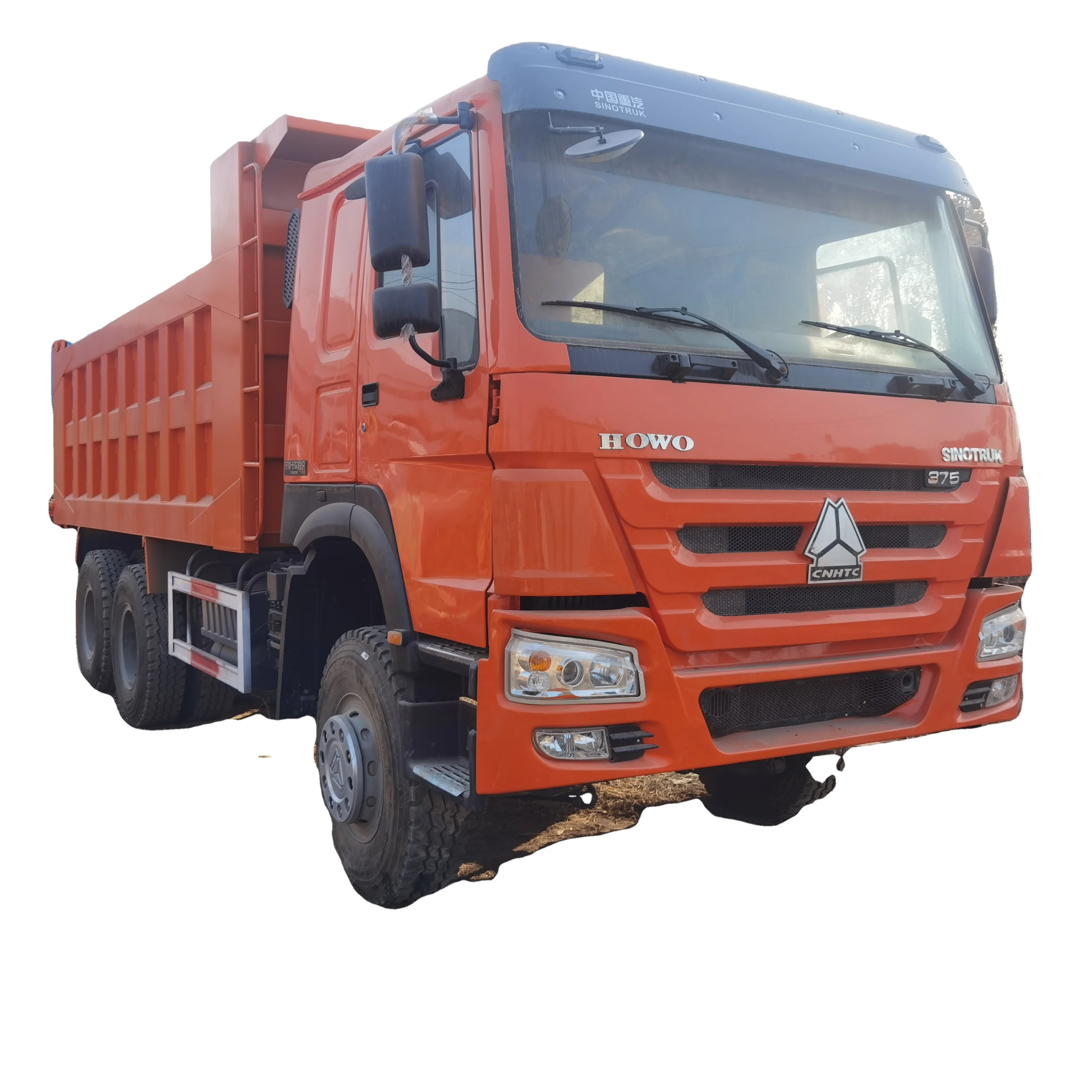 Excellent quality factory direct sales fully functional sinotruk hw19712 6x4 dump used heavy truck
