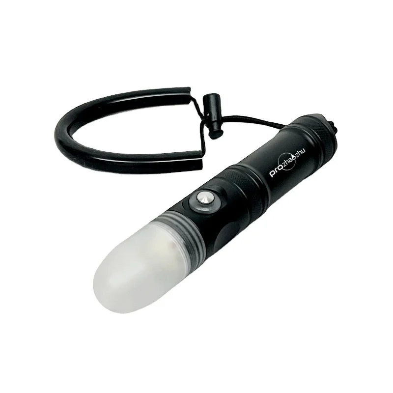4000 Lumen Underwater Diving Light Strobe Diving LED 21700 Battery IP68 100M Waterproof LED Signal For Diving