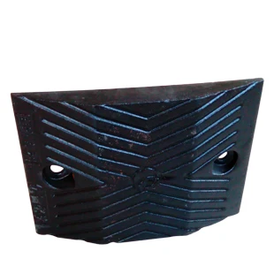 250*350*50mm Safety Driveway Road Trapezoidal cast steel speed bump