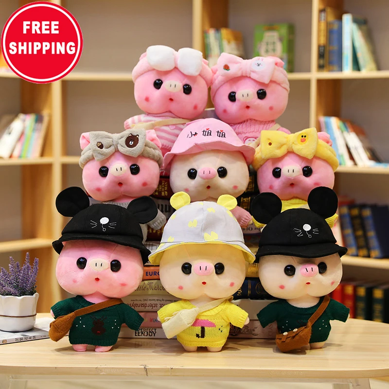 Cute Creative transformation juguete de peluche piggy dolls pig plush pillow toys for home room decorations