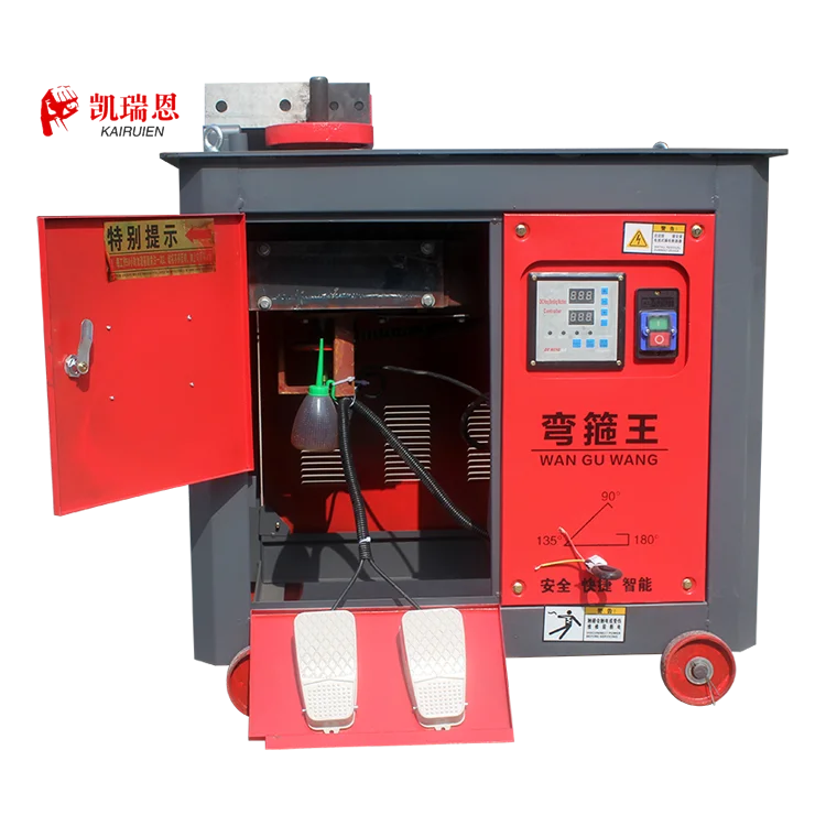 GF25 Automatic Reinforcing Steel Bar Stirrup Bender Machine CNC Control Rebar Bar Stirrup Bending Machine