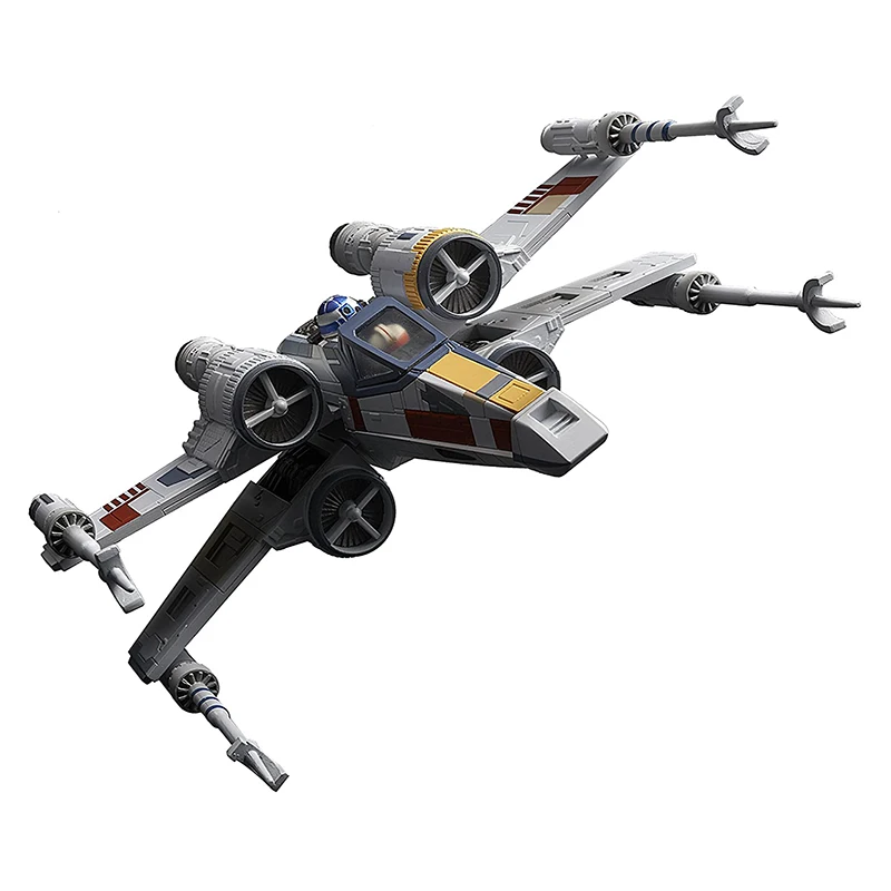 Фигурка звездного истребителя Megahouse X-Wing, металлическая модель самолета для всех возрастов