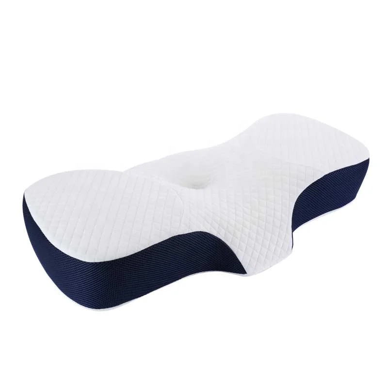 Foam Pillow for Sleeping Ergonomic Orthopedic Side Sleeper Pillow Cervical Neck Custom Support Pillows Relief Neck Shoulder Pain