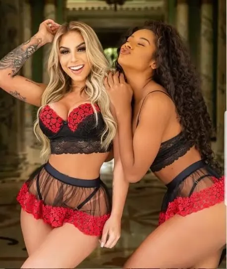High Quality Girls Floral Babydoll Underwear Erotic Maid Cosplay Transparent Lace Lingerie Set