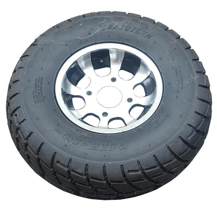 GO KART KARTING ATV UTV Buggy 21X7 10 Inch Wheel Tubeless Tyre Tire With Hub
