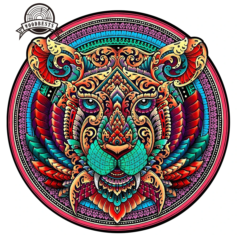 Intelligent Horse Leopard Wooden Puzzle Custom Jigsaw Puzzle 3d Puzzle Game Toys