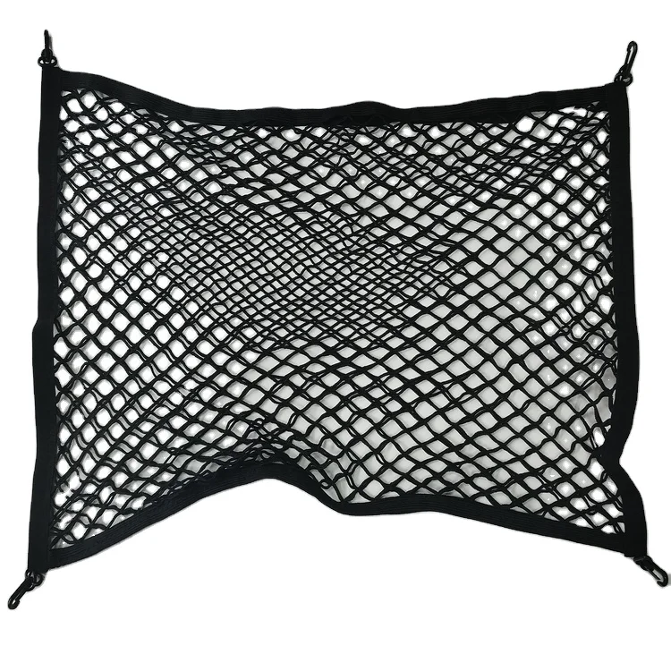 General Motors car seat back interior storage net, trunk side fixed storage double-layer elastic net