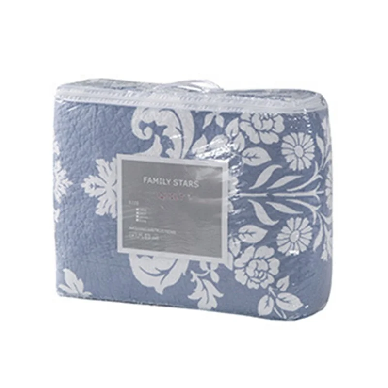 King стеганое покрывало из индийского хлопка с китайской вышивкой оптом