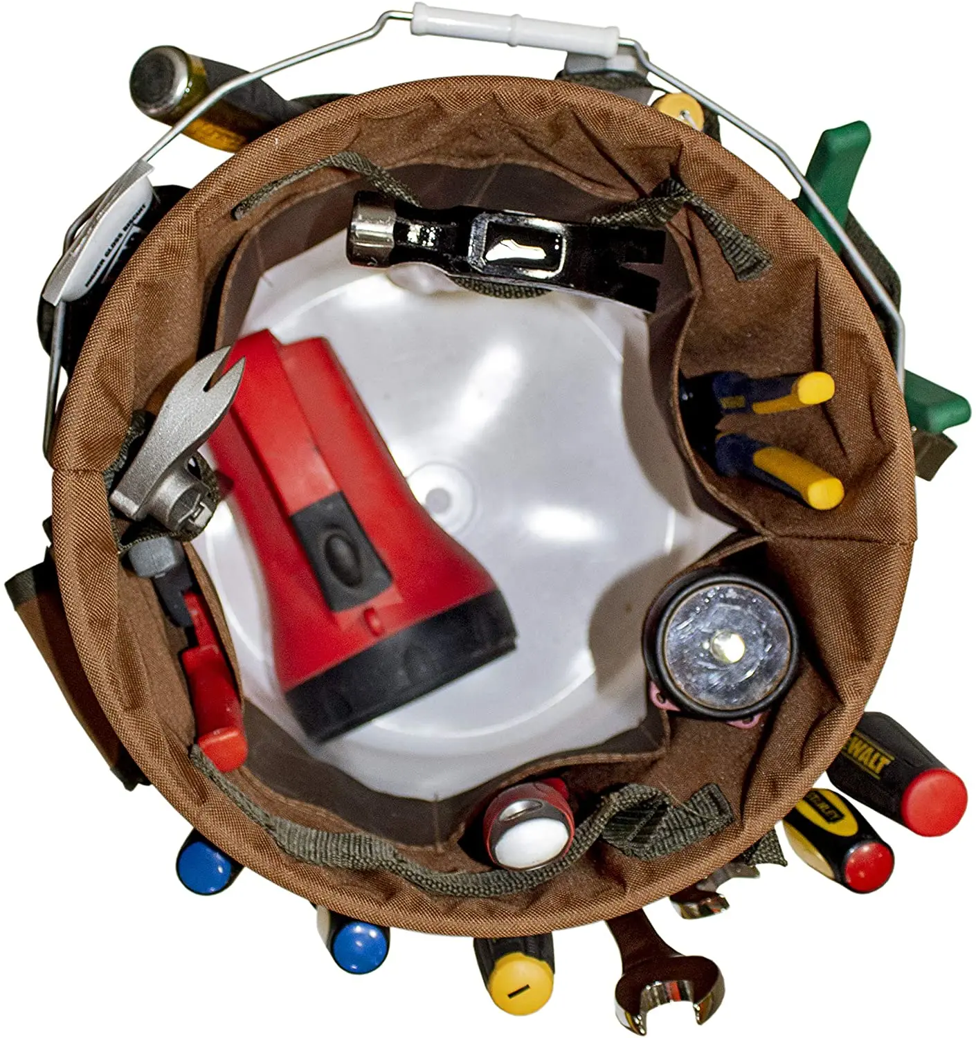 Heavy Duty Tool bag Garden Bucket Tool Organizer (Tools Excluded)