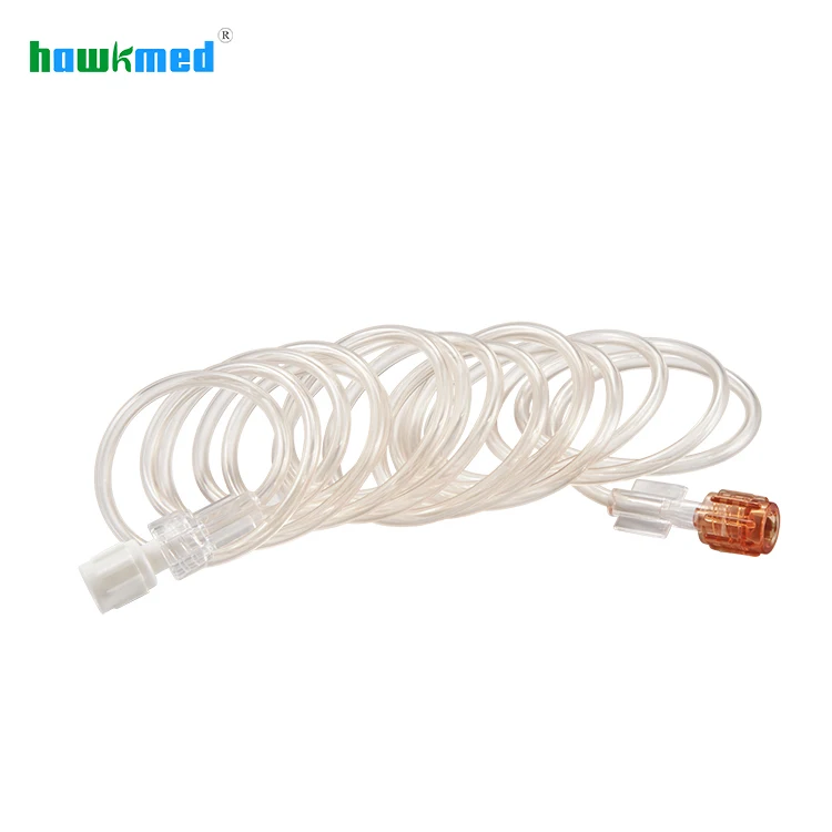 Hawkmed Disposable High Pressure Radiographic Syringe Puncture Pipette Connection Tube