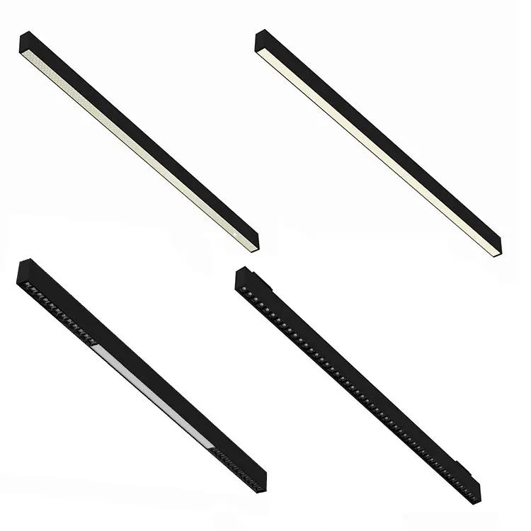 L30 30mm wide slim linear light small beam angle  LENS UGR<13 suspension surface mount office/shop lighting