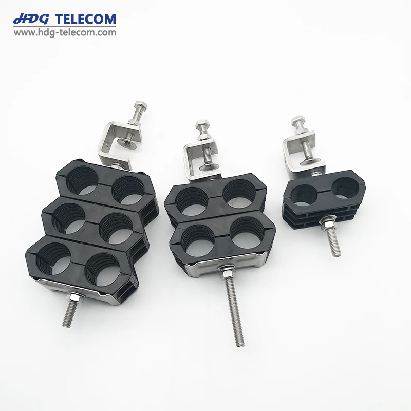 Double Hanger Type Feeder Clamp To Support Cables