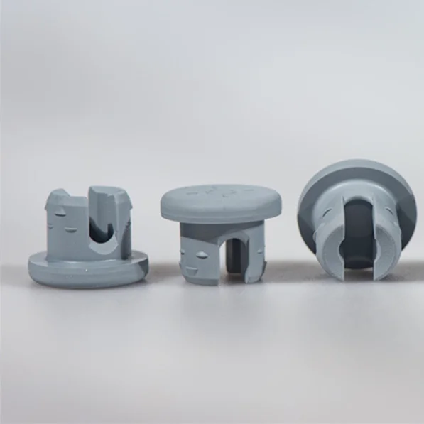 Diameter 13-D2 20-D2 Colorful Two Legs Freeze Dried Use Butyl Rubber Stopper Lyophilization Vial Rubber Plug  Seals Crimp Bottle