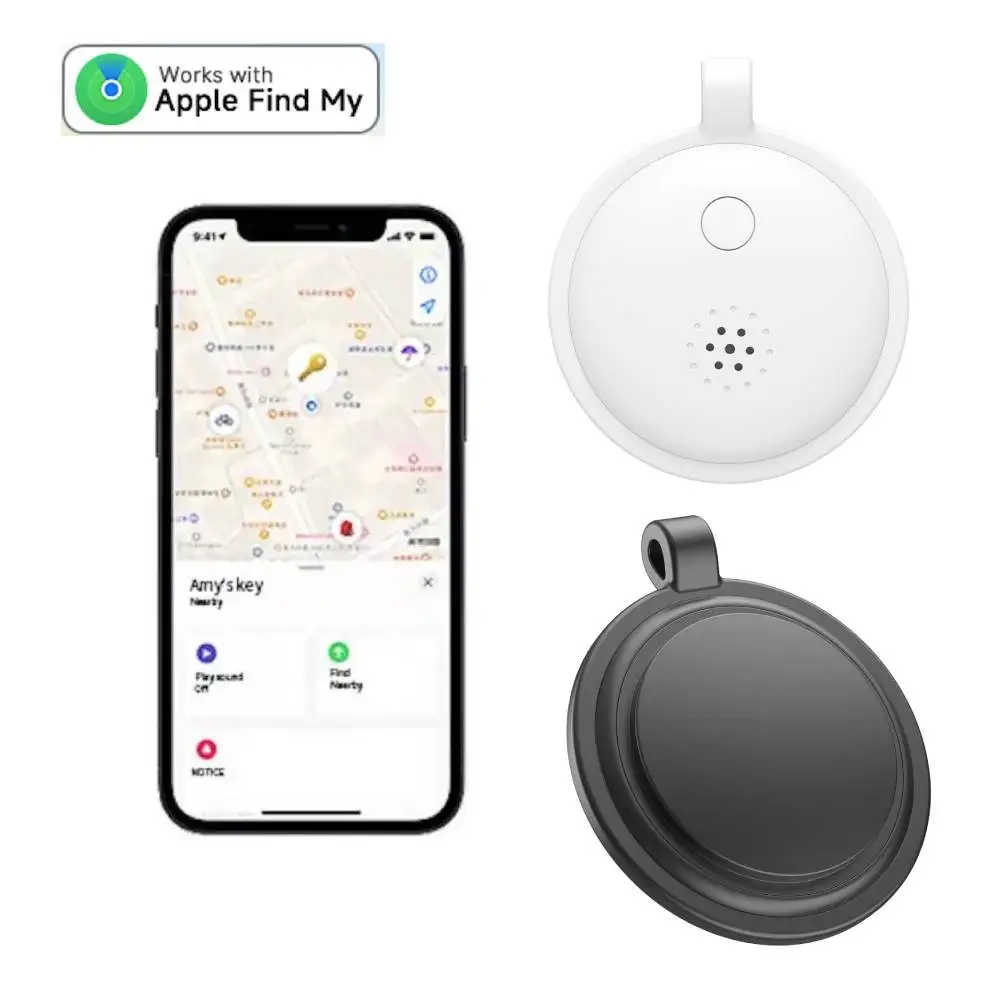2024 Airtag MFi Certified Find My Smart Air Tag Key Finder Locator Wallet Luggage Pet Tracking Mini GPS Tracker for IOS