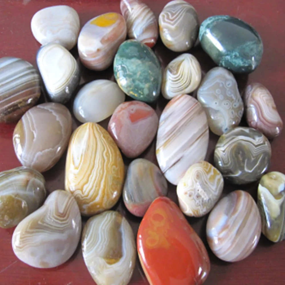 Engraved River Pebble Stone