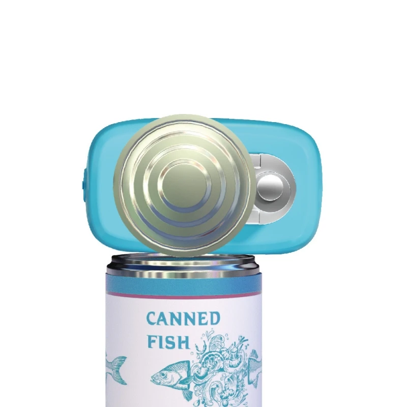 Rechargeable Can Opener No Sharp Edge Electric Can Opener Open Your Cans with A Simple Push of Button Kitchen Gadget