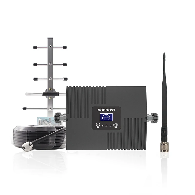  Усилитель мобильного сигнала сети Goboost 2g 3g 4g однополосный ретранслятор 1800 МГц