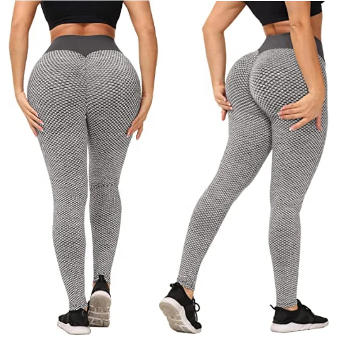 TIK Tok Leggings for Women Butt Lifting Leggings Yoga Pants for Women High Waisted Workout Leggings for Women