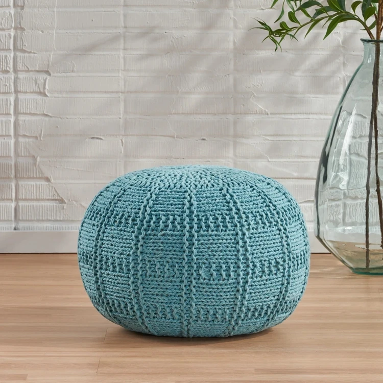 Beanbag Pouf Novelty Pouffe Bean Bags Furniture Denim Jeans Bean Bag Pouf