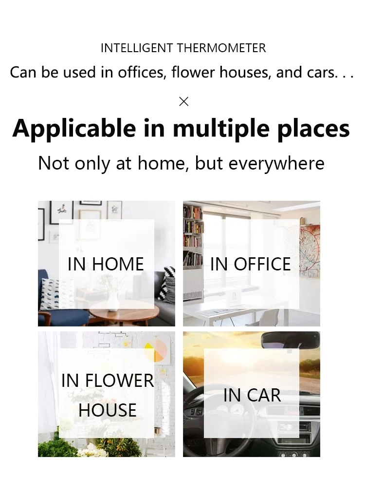 multifunction household hygrothermograph thermometer monitor humidity monitor digital hygrometer