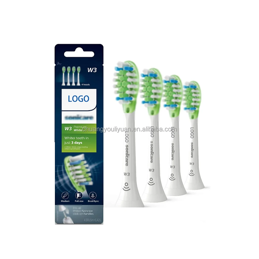 OEM Manufacturer Wholesale Sonic Electric Toothbrush Heads Compatible W3/C3/G3/W1/W2/C1/C2/G2 USB Official Chip Certification