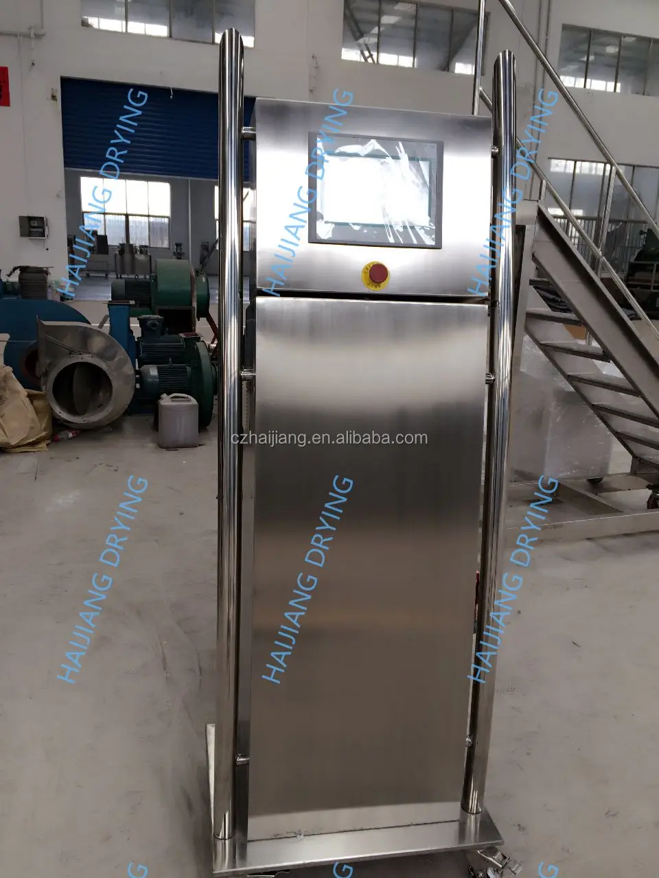 Customized HZD Type Automatic Lifting Hopper Mixer IBC Bin Blender System Powder Granule Mixing Machine