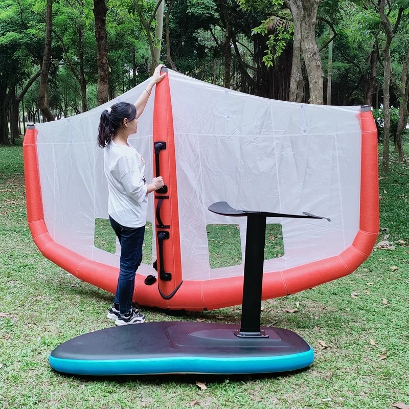 Гидрофольга из углеродного алюминия, надувная фольга, крыло, серфинг, кайт, ветер, серфер, доска, парус