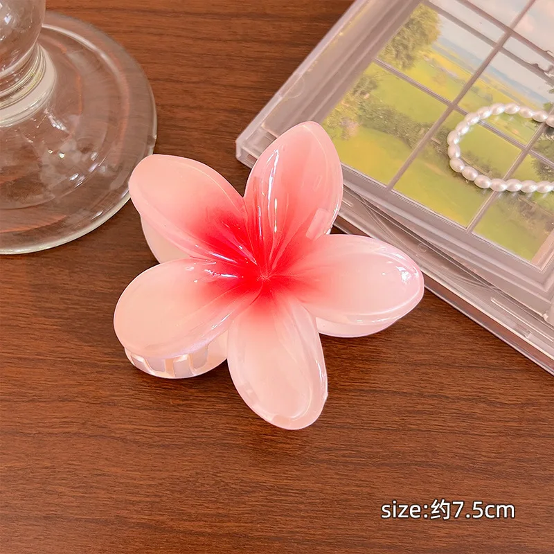 crystal plastic pc large hair claw clip cheap cra cute hair claw hair claws cherry