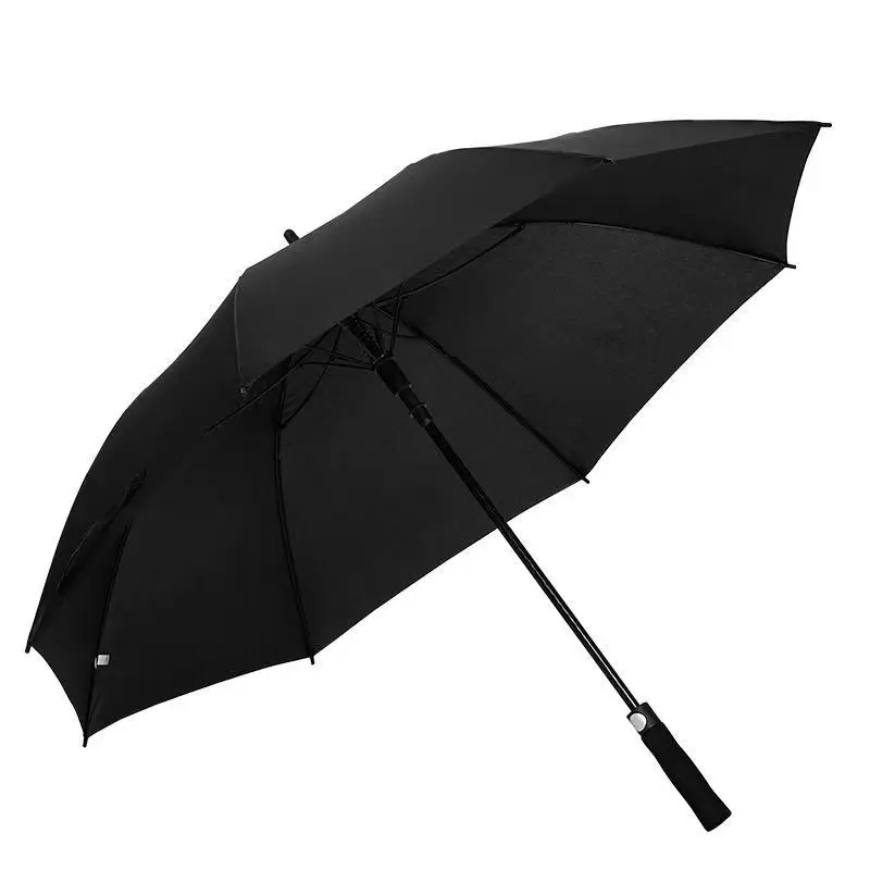 Windproof Golf Umbrella with Automatic Mechanism Oversized Basket Scenery Coverage for 2-3 People for Travel