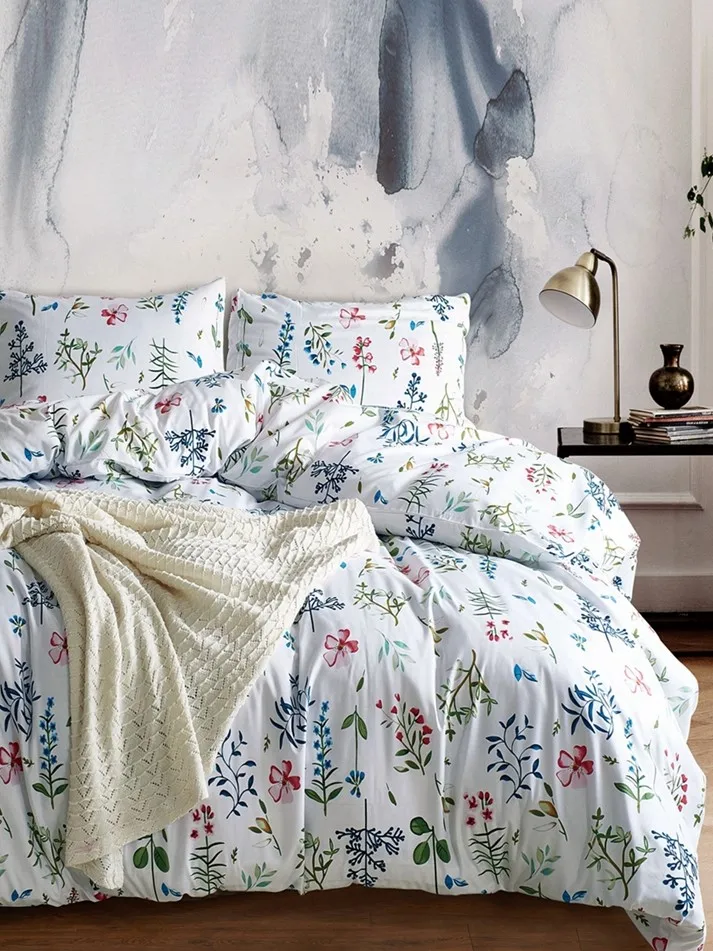 Wholesale new arrival grey floral Modern Style 100% polyester microfiber brushed  & Printed woven fabrics in rolls or bales