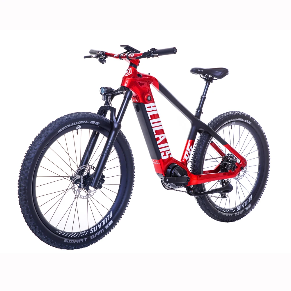 Free shipping 27.5 inch Bafang m600 g521 electric bicycle 350w mid drive motor 36v 16Ah battery carbon fiber frame electric bike
