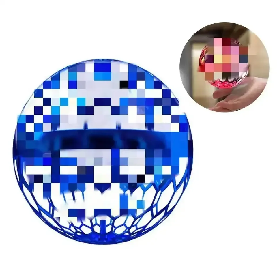 Прямая поставка летающий мяч игрушки НЛО мини-Дрон 360 вращающийся автомобиль избегание препятствий со светодиодной подсветкой и пультом дистанционного управления