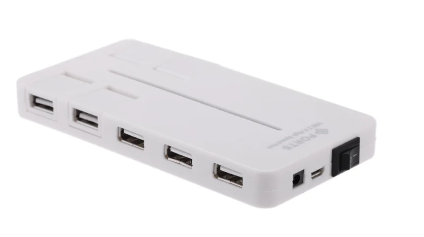480Mbps High Speed USB 2.0 Hub 10 Ports USB HUB USB Splitter