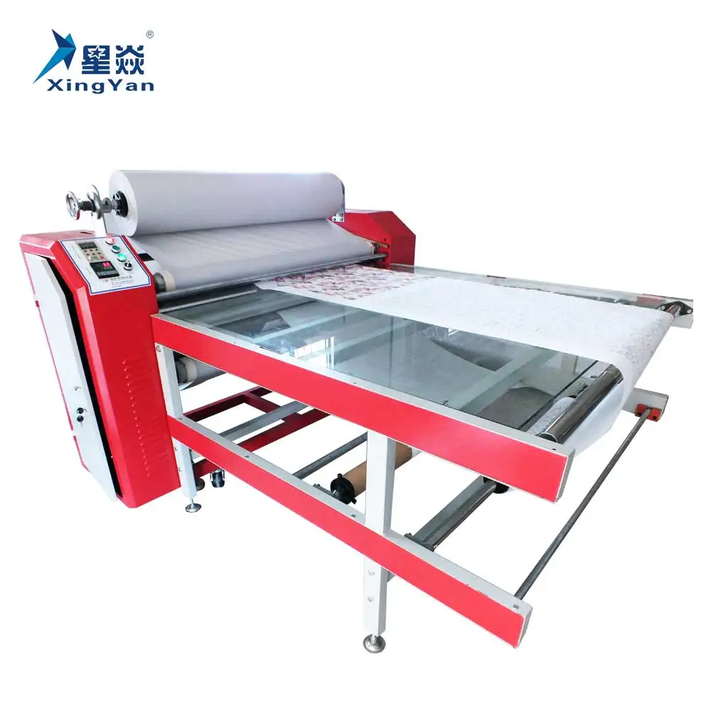 Xingyan Manufacturing Factory Wholesale Sublimation Rotary Printing Roller To Roller Heat Press Machine