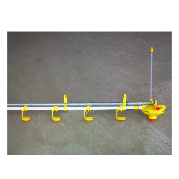 Nipple Drinker Chicken Poultry Water Metal Feeder