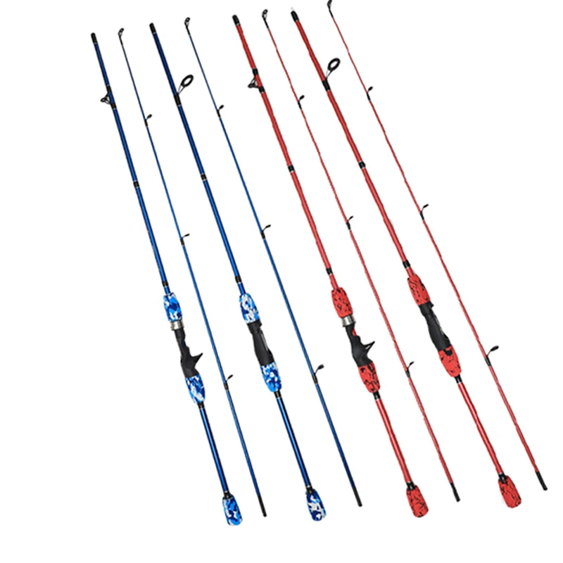 MOBIOS Quality Mixture Carbon Fishing Rod Spinning Casting 1.8m 2.1m 2.4m Medium Action Carbon Fishing Rod TR8LJ