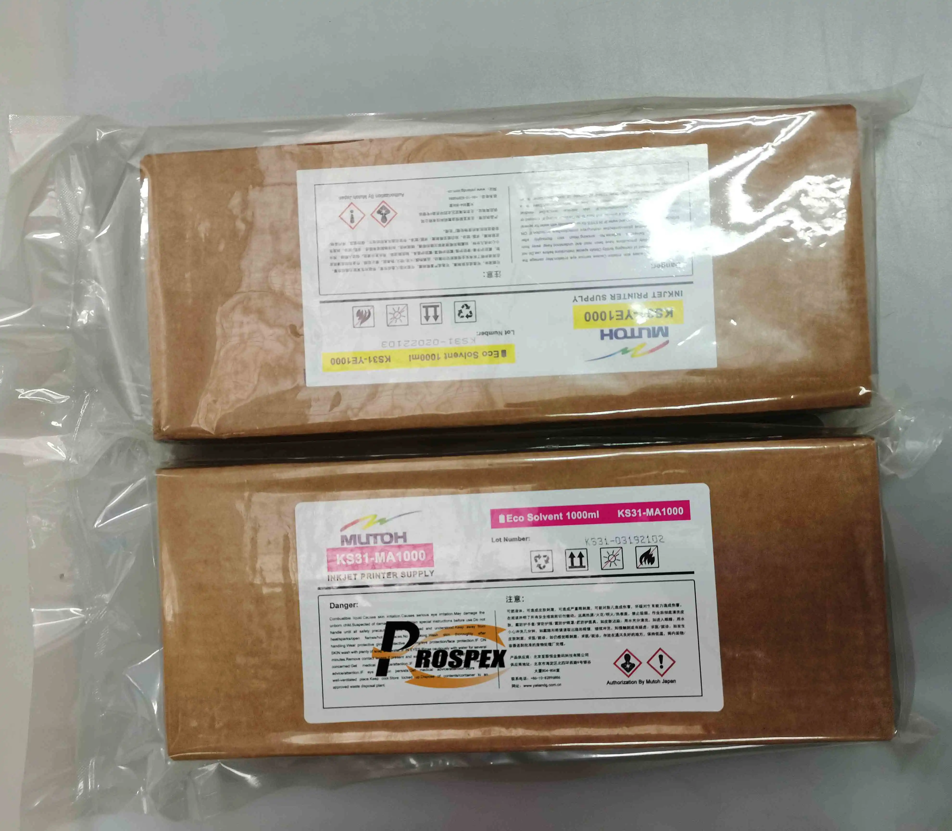 Оригинальная MUTOH чернила экосольвентные KS-31 1000 мл для XpertJet-1641SR/1682SR