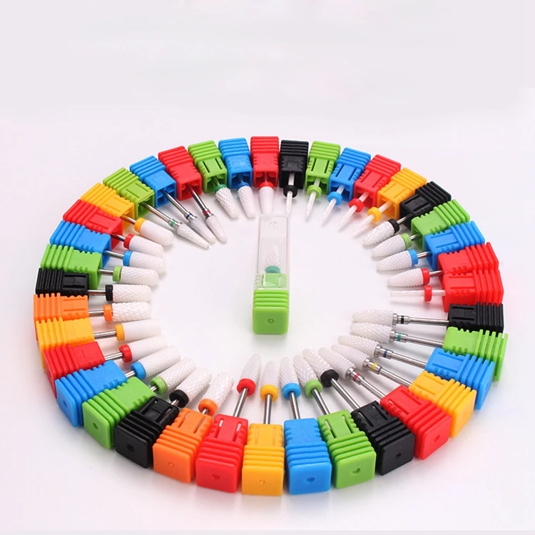 Premium Quality Nail Drill Accessories Nail Drill Bits Manicure Pedicure Ceramic Nail Drill Bit