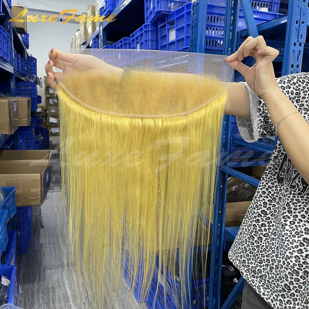 Luxefame Hair Ombre 1B-Pink 4*4 Swiss Lace Closure Brazilian Body Wave 130% Density Remy Human Hair 8'-20